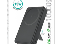 Внешний аккумулятор Hoco J125A Power MagSafe 10000mAh Type-C/подставка (черный)