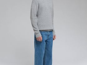 Свитер с шерстью и кашемиром