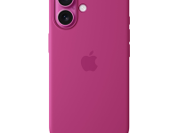 Чехол-накладка Silicone Case with MagSafe для iPhone 16 (Fuchsia)