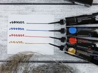 Набор акриловых контуров по стеклу Таир "Египетский", 4х20 мл