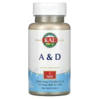 KAL, A&D, 100 мягких таблеток