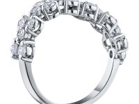 Кольцо из белого золота с бриллиантами э0901кц04140400