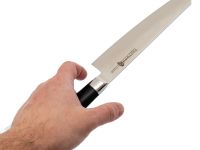 Кухонный нож Kiritsuke Tuotown, сталь VG-10, обкладка damascus, G10