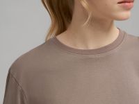 Футболка прямого кроя из мерсеризованного хлопка