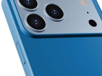 Клип-кейс Krutoff Silicone для Apple iPhone 17 Pro Синий