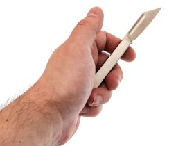 Складной нож-брелок Sanrenmu A148, сталь 4Cr15N, рукоять нержавеющая сталь