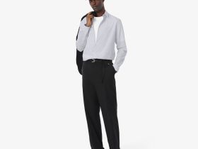 Мужская рубашка Lacoste из хлопка