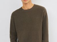 Джемпер из хлопка, Коричневый