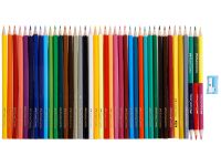 Набор карандашей цветных Faber-castell "Замок" 36 цв+ 3 двухцв. кар.+ точилка, в картоне