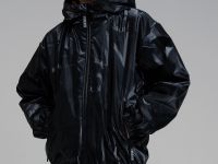 Куртка текстильная с полиуретановым покрытием для девочек (ветровка)