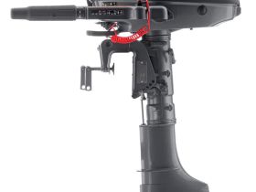 4х-тактный лодочный мотор MIKATSU MF5FHS + внешний топливный бак 12 л.