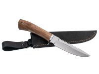 Нож для рыбалки Ерш, сталь 95Х18, орех