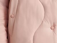 Полупальто утепленное с воротником-стойкой