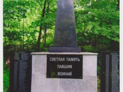Братская могила  советских  воинов, павших в боях с фашистами