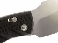 Нож складной LionSteel Skinner 8901 G10, сталь 440C Satin Finish, рукоять стеклотекстолит, чёрный