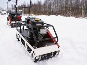 Мотобуксировщик БТС Малек