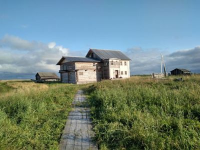 Мемориальная часть деревни Устье