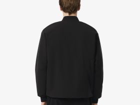 Мужская стеганая водоотталкивающая куртка-бомбер Lacoste