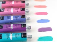 Набор масла "Малевичъ" пастельные тона, 8 цв*12 мл