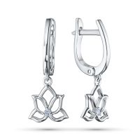 Серьги из серебра э0612сг11173300