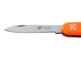 Нож перочинный Stinger 90 мм, 4 функции, оранжевый, в блистере