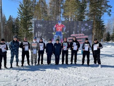 В исправительном центре Ленского района Якутии прошли лыжные гонки среди осуждённых