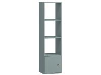 Стеллаж Кейн 1-39x149 Серо-зеленый