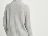 Шерстяной джемпер с добавлением шелка и кашемира