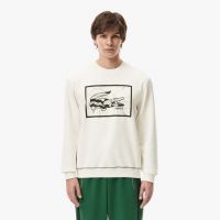Мужской хлопковый свитшот Lacoste стандартного кроя