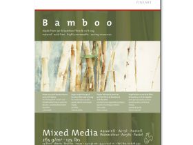 Альбом-склейка из бамбуковой бумаги Hahnemuhle "Bamboo. Mix Media" 30x40 см 25 л 265 г