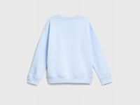 Свитшот с аппликацией для девочек, Голубой