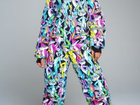 Зимний комбинезон из мембранной ткани для девочки