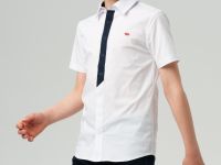 Сорочка текстильная для мальчиков (slim fit)