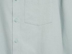 Рубашка с воротником-стойкой для мальчиков, Зеленый