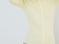 Кардиган в рубчик, Желтый