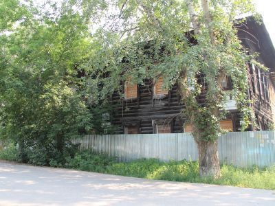 Дом, в котором проживали активные борцы за власть Советов в Томске и Сибири Иванов Аркадий Федорович и Репин Василий Иванович