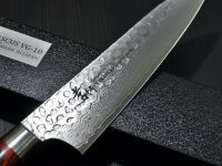 Нож кухонный поварской 210 мм, Sakai Takayuki, сталь VG-10 Damascus, рукоять дерево пакка