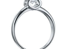 Кольцо из белого золота э0912кц06200855