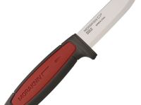 Нож с фиксированным лезвием Morakniv Pro C, углеродистая сталь, рукоять резина/пластик