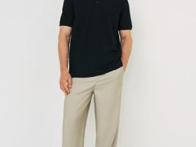 Широкие брюки из вискозы, Бежевый