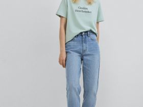 Футболка с принтом, Зеленый