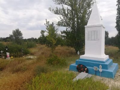 Братская могила советских воинов, погибших в период Сталинградской битвы