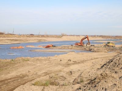 Дноуглубительные работы на реке Лене дали первые результаты