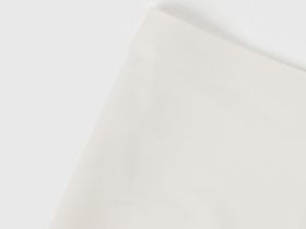 Бесшовные трусы со средней посадкой, Белый