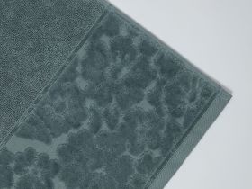 Полотенце махровое Licia, серо-голубое