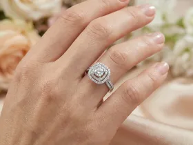 Кольцо из белого золота э0912кц03180300_white