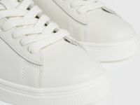 Кеды из натуральной кожи, Белый