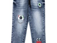 Брюки текстильные джинсовые для мальчиков