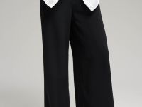 Брюки-палаццо с эластичным поясом