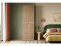 Распашной шкаф Флавир 2-80x245 Ротанг
